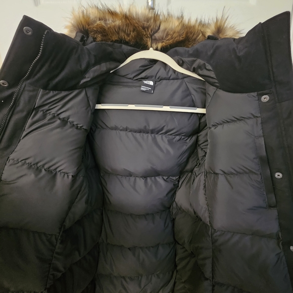 The North Face Black Parka with Faux Fur Hood - Picture 4 of 8